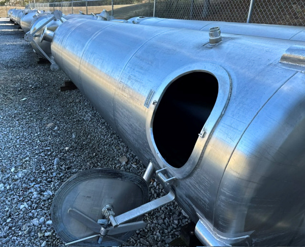 Used stainless steel water tank